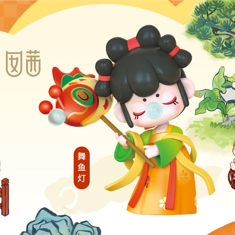 blooming girl australian blind box figure