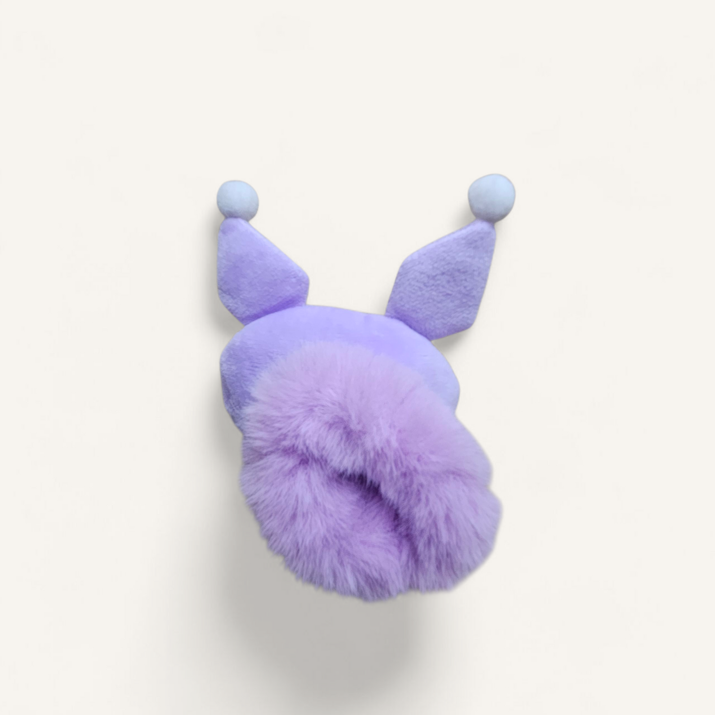 Kuromi Plush Hair Tie (Purple)